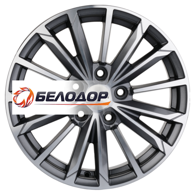 Khomen Wheels 6,5x16/5x114,3 ET45 D60,1 KHW1610 (Corolla) Gray-FP