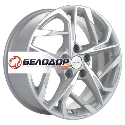 Khomen Wheels 7x17/5x114,3 ET48,5 D67,1 KHW1716 (Sportage) F-Silver-FP