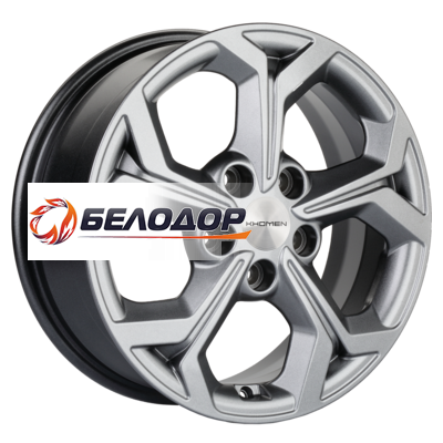 Khomen Wheels 6,5x16/5x114,3 ET50 D66,1 KHW1606 (Kaptur) G-Silver