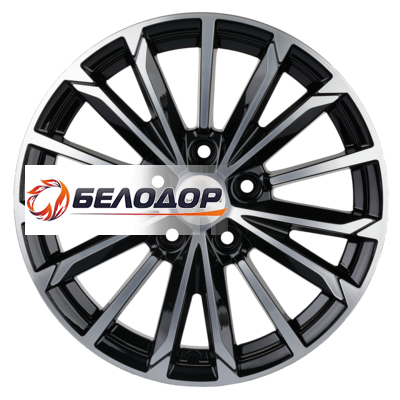 Khomen Wheels 6,5x16/5x114,3 ET45 D67,1 KHW1611 (Mazda 3) Black-FP