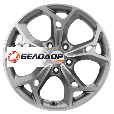 Khomen Wheels 7x17/5x114,3 ET48,5 D67,1 KHW1702 (Sportage) Gray-FP