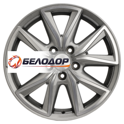 Khomen Wheels 7x17/5x114,3 ET39 D60,1 KHW1706 (RAV4) G-Silver-FP