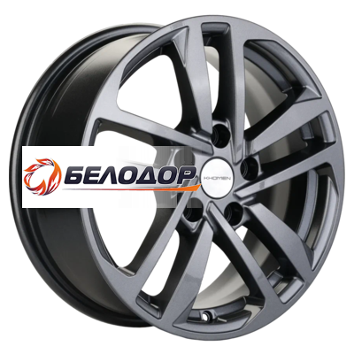 Khomen Wheels 6,5x16/5x114,3 ET45 D67,1 KHW1612 (Mazda 3/ix35) Gray