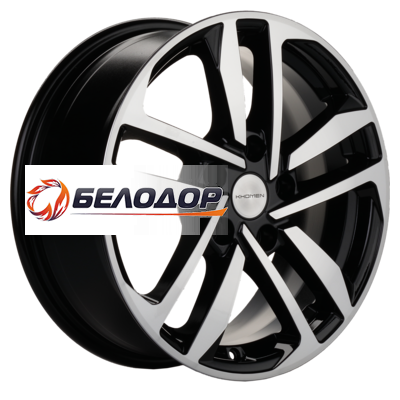 Khomen Wheels 6,5x16/5x114,3 ET40 D66,1 KHW1612 (Qashqai/Tiida) Black-FP