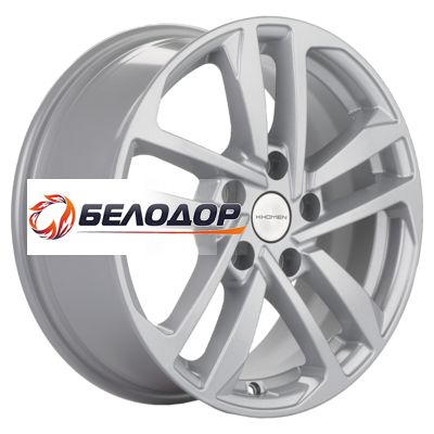 Khomen Wheels 6,5x16/5x114,3 ET40 D66,1 KHW1612 (Qashqai/Tiida) F-Silver