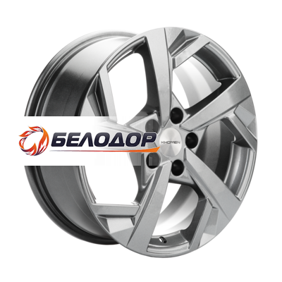 Khomen Wheels 7x17/5x112 ET43 D57,1 KHW1712 (Karoq) Gray