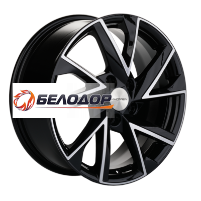 Khomen Wheels 7x17/5x108 ET40 D60,1 KHW1714 (Chery tigo 7pro) Black-FP