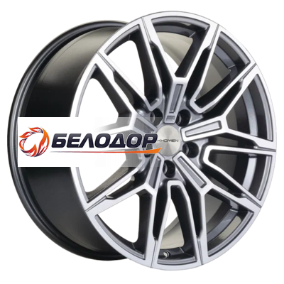 Khomen Wheels 8,5x19/5x112 ET30 D66,6 KHW1904 (3/4/5/6 series) Gray-FP