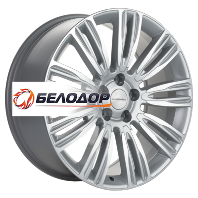 Khomen Wheels 8,5x20/5x108 ET45 D63,4 KHW2004 (Velar) Brilliant Silver-FP