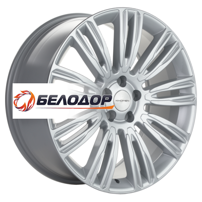 Khomen Wheels 8,5x20/5x108 ET45 D63,4 KHW2004 (Velar) Brilliant Silver