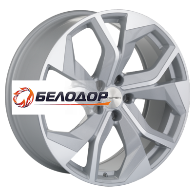 Khomen Wheels 8,5x20/5x112 ET30 D66,5 KHW2006 (A7) Silver-FP