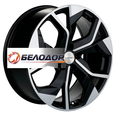 Khomen Wheels 8,5x20/5x112 ET20 D66,5 KHW2006 (Q8) Black-FP