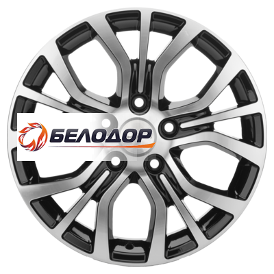 Khomen Wheels 6,5x16/5x114,3 ET45 D60,1 KHW1608 (Grand Vitara) Black-FP