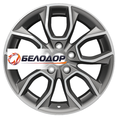 Khomen Wheels 7x17/5x112 ET45 D57,1 KHW1713 (Karoq) Gray-FP