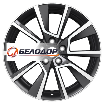 Khomen Wheels 7x18/5x114,3 ET45 D60,1 KHW1802 (Grand Vitara) Black-FP