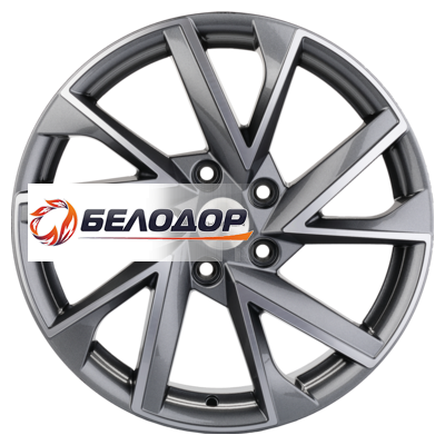 Khomen Wheels 7x17/5x112 ET40 D57,1 KHW1714 (Kodiaq) Gray-FP