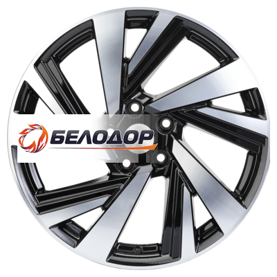 Khomen Wheels 7,5x18/5x114,3 ET45 D67,1 KHW1801 (CX-5) Black-FP