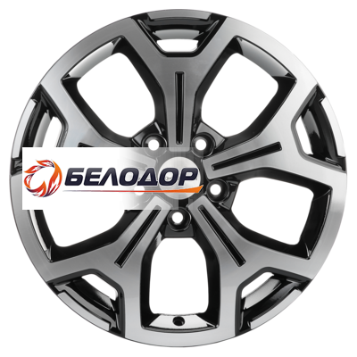 Khomen Wheels 6,5x17/5x114,3 ET50 D67,1 KHW1710 (Ceed) Black-FP