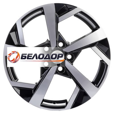 Khomen Wheels 7x17/5x114,3 ET40 D66,1 KHW1712 (Qashqai) Black-FP