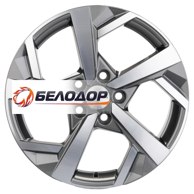 Khomen Wheels 7x17/5x114,3 ET45 D60,1 KHW1712 (Camry) Gray-FP