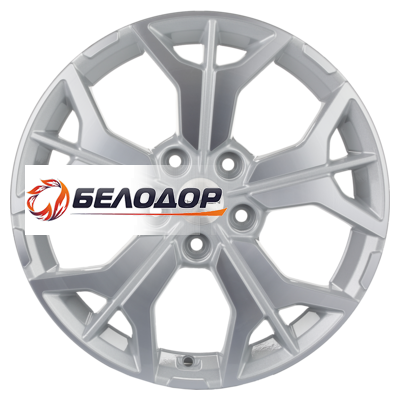 Khomen Wheels 7x17/5x114,3 ET45 D60,1 KHW1715 (Camry) F-Silver-FP