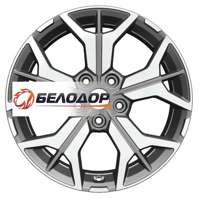 Khomen Wheels 7x17/5x114,3 ET45 D60,1 KHW1715 (Camry) Gray-FP