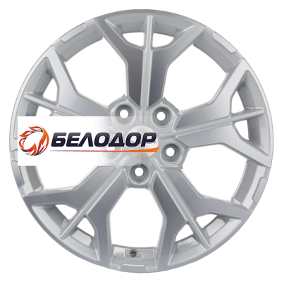 Khomen Wheels 7x17/5x114,3 ET39 D60,1 KHW1715 (RAV4) F-Silver-FP