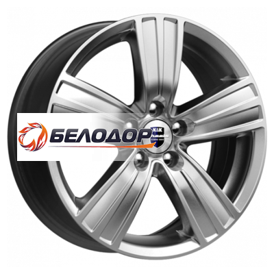 K&K 7,5x17/5x108 ET52,5 D63,35 да Винчи-оригинал (КС533) Дарк платинум