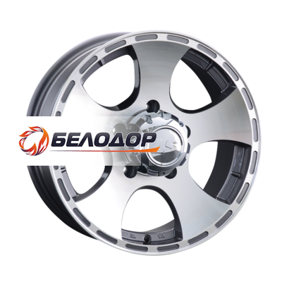 LS 7x16/5x139,7 ET5 D108,5 795 GMF (конус, Колпак+лого)