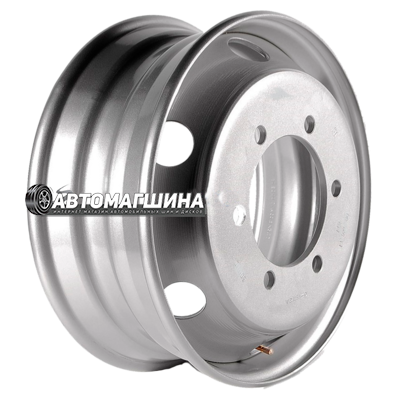 Asterro 6x16/6x222,25 ET125 D164 B19DS44,4 Silver (6002)  (HD72,78, HINO, ISUZU)