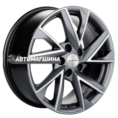 7x17/5x108 ET40 D60,1 Khomen Wheels KHW1714 (Chery Tiggo/Tiggo 7 Pro) Gray-FP