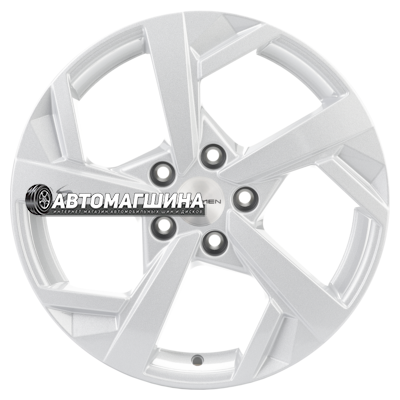 7x17/5x114,3 ET45 D66,1 Khomen Wheels KHW1712 (Teana/X-Trail) F-Silver