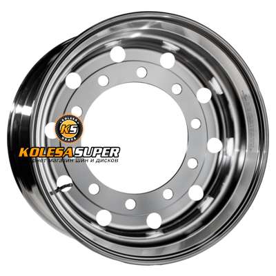 Asterro 11,75x22,5/10x335 ET0 D281 M22 Silver (22115A) (14 мм) Прицеп (барабан. тормоз) 5 000 кг