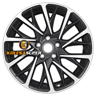 Khomen Wheels 7,5x18/5x114,3 ET50,5 D67,1 KHW1804 (Sonata/Optima/Soul) Black-FP