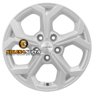 Khomen Wheels 6,5x16/5x108 ET50 D63,3 KHW1606 (Focus) F-Silver