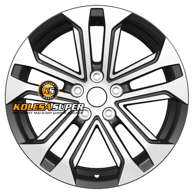 Khomen Wheels 7x18/5x114,3 ET48,5 D67,1 KHW1803 (Sportage) Black-FP