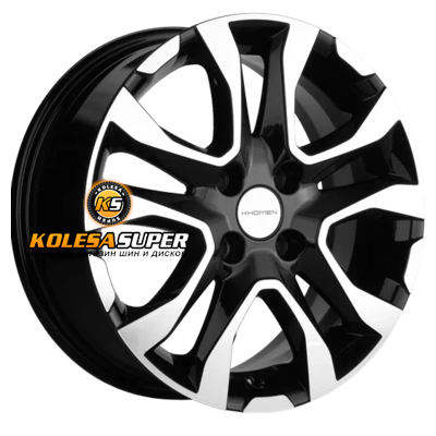 Khomen Wheels 6x15/4x98 ET36 D58,5 KHW1503 (Lada Granta) Black-FP
