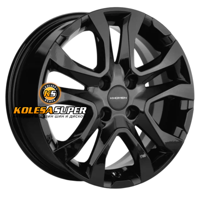 Khomen Wheels 6x15/4x98 ET36 D58,5 KHW1503 (Lada Granta) Black