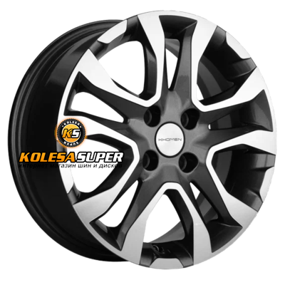 Khomen Wheels 6x15/4x98 ET36 D58,5 KHW1503 (Lada Granta) Gray-FP