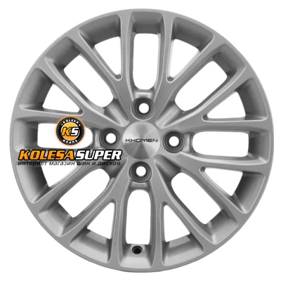 Khomen Wheels 6x15/4x100 ET37 D60,1 KHW1506 (XRay) F-Silver