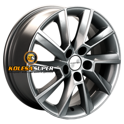 Khomen Wheels 6x15/5x100 ET40 D57,1 KHW1507 (Polo) Gray-FP