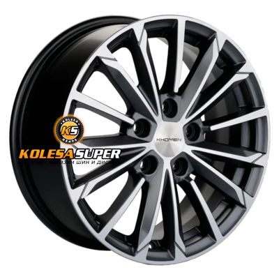 Khomen Wheels 6,5x16/5x114,3 ET50 D66,1 KHW1611 (Duster/Terrano) Gray-FP