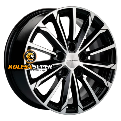 Khomen Wheels 6,5x16/5x114,3 ET45 D54,1 KHW1611 (Geely Atlas Pro) Black-FP