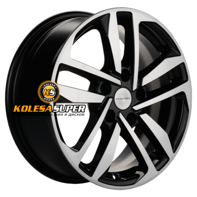 Khomen Wheels 6,5x16/5x114,3 ET45 D67,1 KHW1612 (Mazda 3/ix35) Black-FP