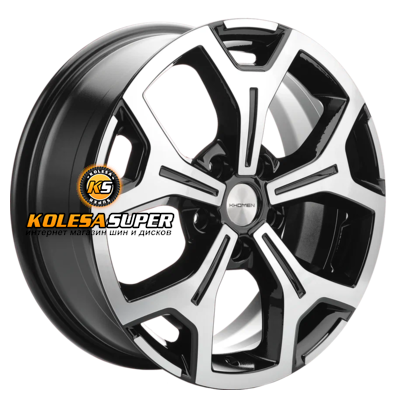 Khomen Wheels 7x17/5x114,3 ET37 D66,5 KHW1710 (Jolion) Black-FP