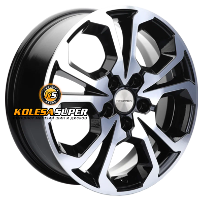 Khomen Wheels 6,5x17/5x108 ET33 D60,1 KHW1711 (Chery tiggo 7pro) Black-FP