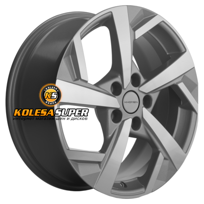 Khomen Wheels 7x17/5x110 ET46 D63,3 KHW1712 (Changan CS35/CS35 Pro) F-Silver-FP