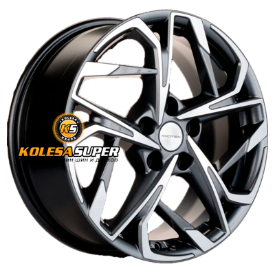Khomen Wheels 7x17/5x108 ET50 D63,3 KHW1716 (Kuga/Focus) Gray-FP
