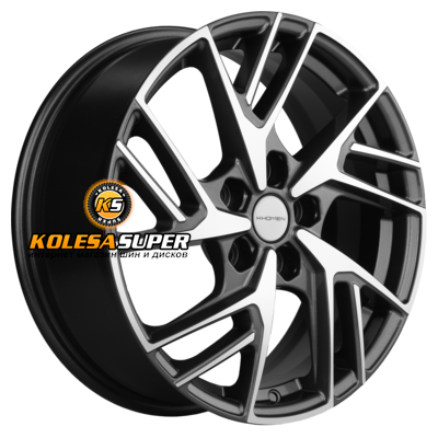 Khomen Wheels 6,5x17/5x108 ET33 D60,1 KHW1722 (Chery Tiggo 7pro/Exeed LX) Gray-FP