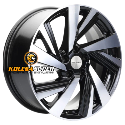 Khomen Wheels 7,5x18/5x108 ET40 D60,1 KHW1801 (Chery Tiggo) Black-FP